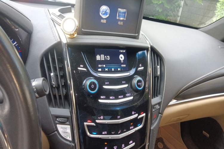 Used Cadillac ATS 2014 28T Comfort Version Audio And AC Panel