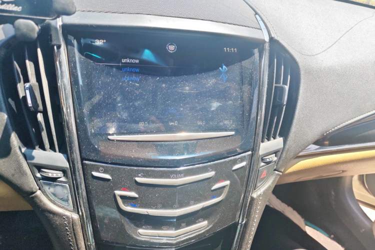 Used Cadillac ATS 2014 28T Elite Edition Audio And AC Panel