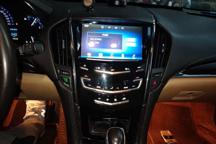 Used Cadillac ATS 2014 28T Comfort Version Audio And AC Panel