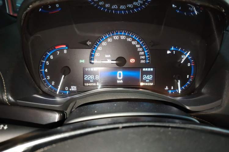 Used Cadillac ATS 2014 28T Comfort Version Instrument Cluster