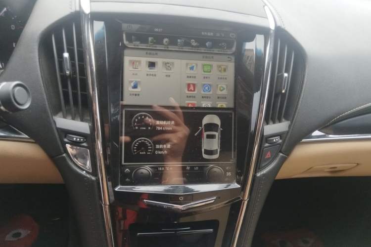 Used Cadillac ATS 2014 28T Elite Edition Audio And AC Panel
