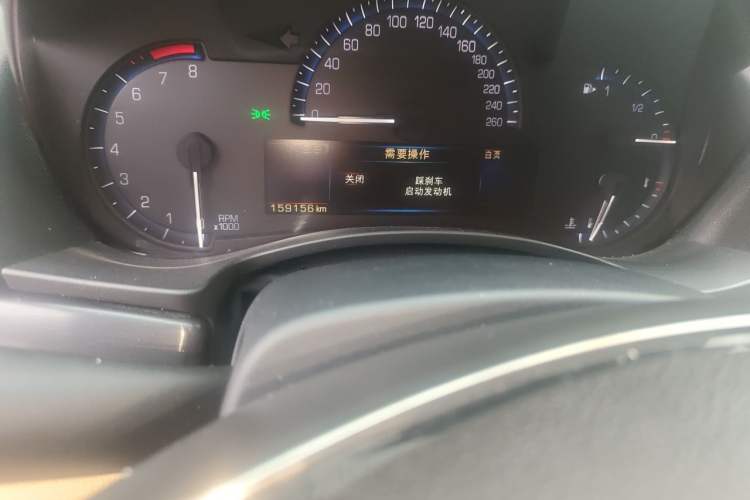 Used Cadillac ATS 2014 28T Elite Edition Odometer Close Up