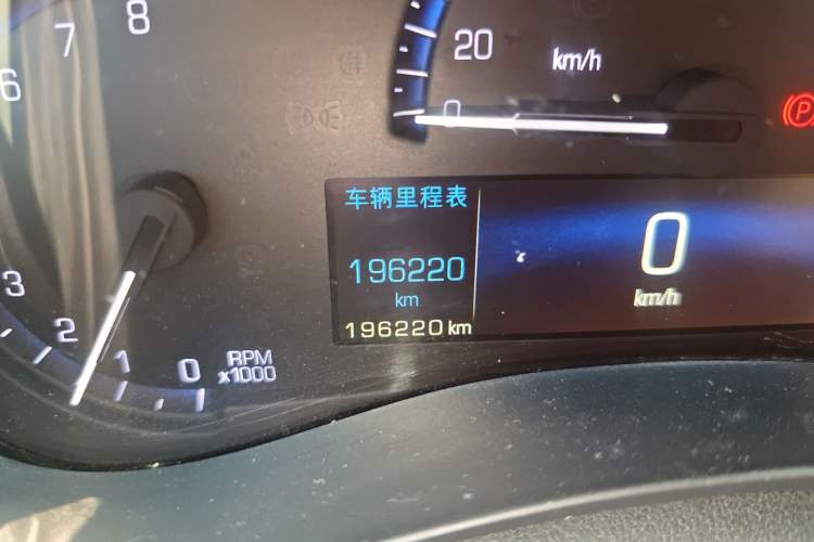 Used Cadillac ATS 2014 28T Elite Edition Odometer Close Up