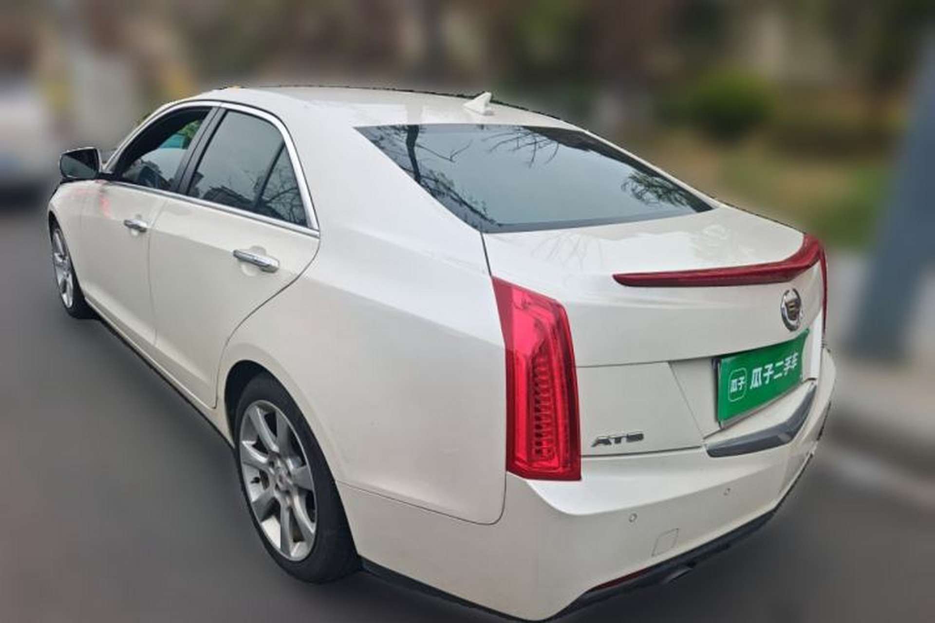 Used Cadillac ATS 2014 28T Luxury Model Rear Left 45 Deg