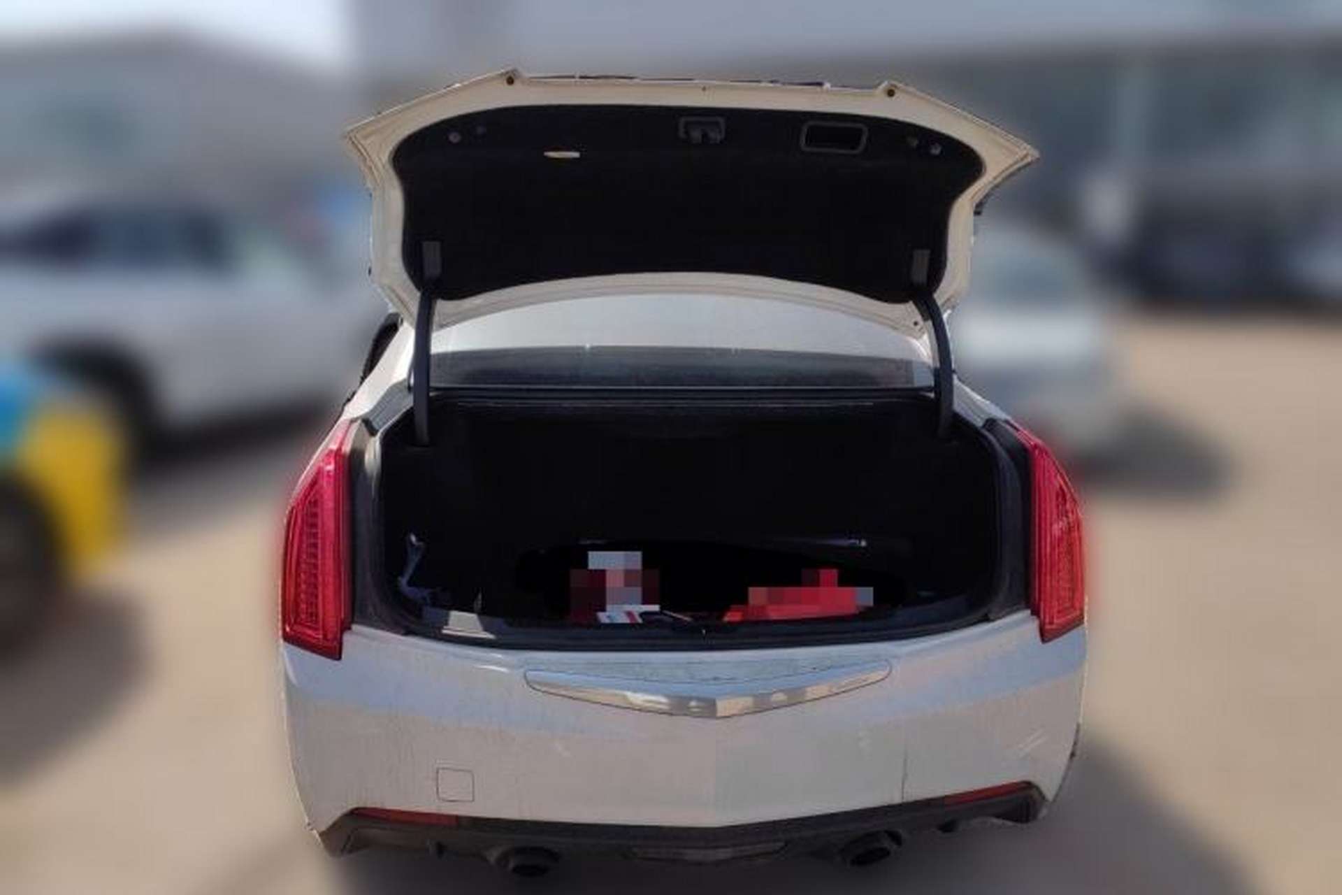 Used Cadillac ATS 2014 28T Luxury Model Trunk