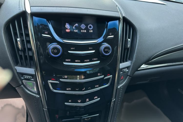 Used Cadillac ATS-L 2014 25T Comfort Model Audio And AC Panel
