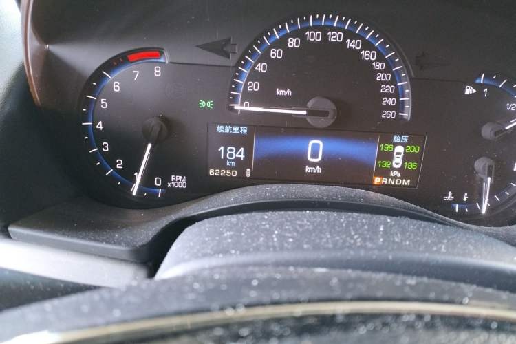 Used Cadillac ATS-L 2014 25T Fashion Edition Odometer Close Up