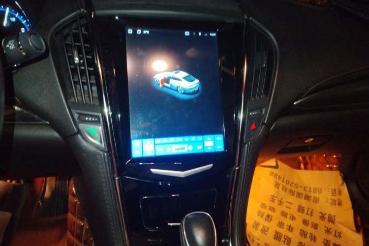 Used Cadillac ATS-L 2014 25T Comfort Model Audio And AC Panel