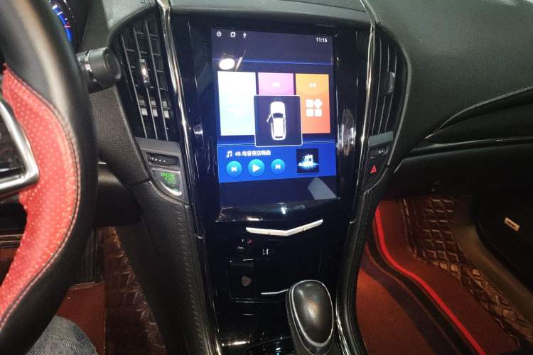 Used Cadillac ATS-L 2014 25T Comfort Model Audio And AC Panel