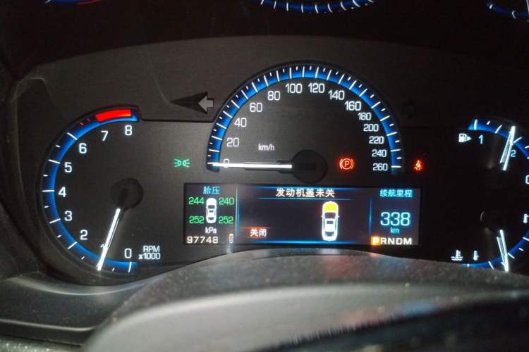 Used Cadillac ATS-L 2014 25T Comfort Model Instrument Cluster