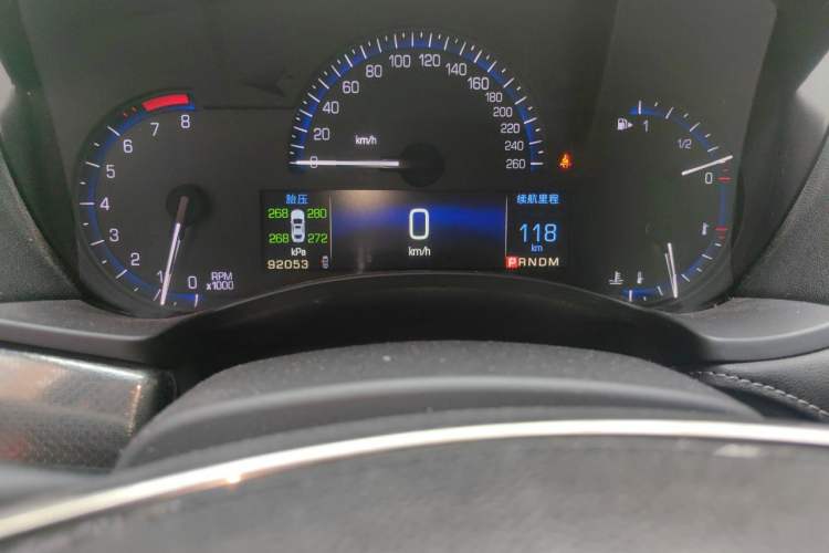 Used Cadillac ATS-L 2014 25T Comfort Model Odometer Close Up