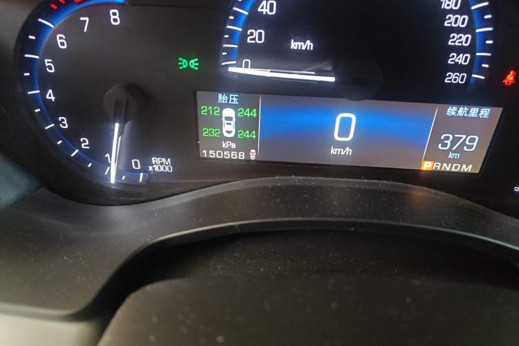 Used Cadillac ATS-L 2014 25T Fashion Edition Odometer Close Up