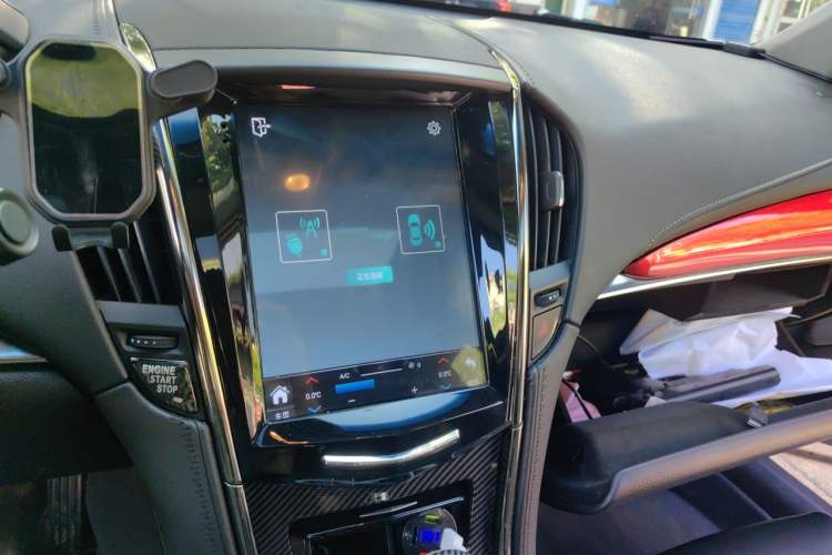 Used Cadillac ATS-L 2014 25T Comfort Model Audio And AC Panel