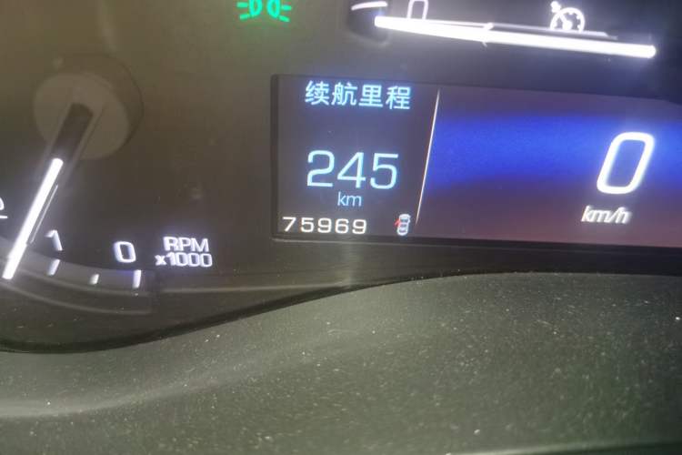 Used Cadillac ATS-L 2014 28T Elite Edition Odometer Close Up