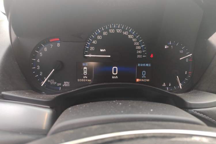 Used Cadillac ATS-L 2016 28T Fashion Edition Odometer Close Up