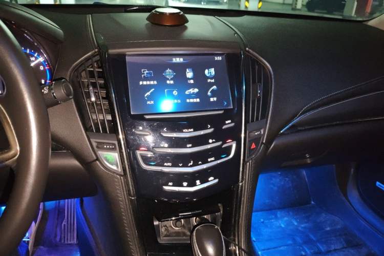Used Cadillac ATS-L 2016 25T Comfort Model Audio And AC Panel