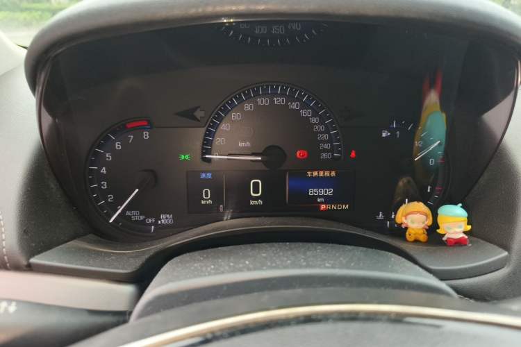 Used Cadillac ATS-L 2016 28T Fashion Edition Odometer Close Up