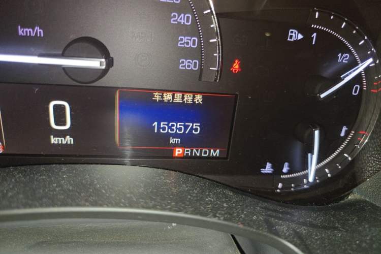 Used Cadillac ATS-L 2016 28T Tech Edition Odometer Close Up