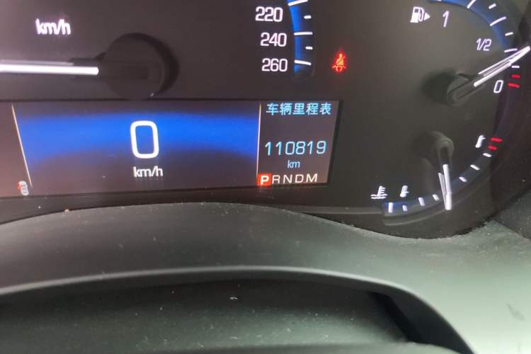 Used Cadillac ATS-L 2016 28T Tech Edition Odometer Close Up