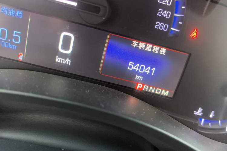 Used Cadillac ATS-L 2016 25T Comfort Model Odometer Close Up