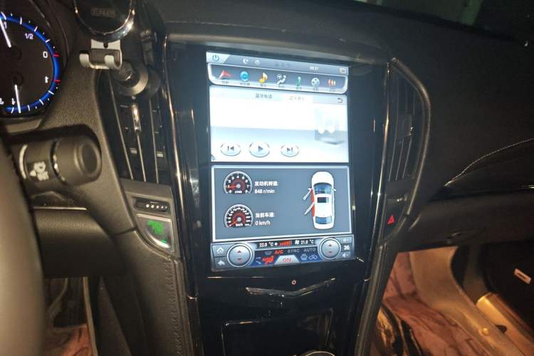 Used Cadillac ATS-L 2016 28T Premier Model Audio And AC Panel