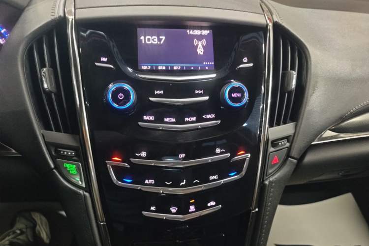 Used Cadillac ATS-L 2016 25T Comfort Model Audio And AC Panel
