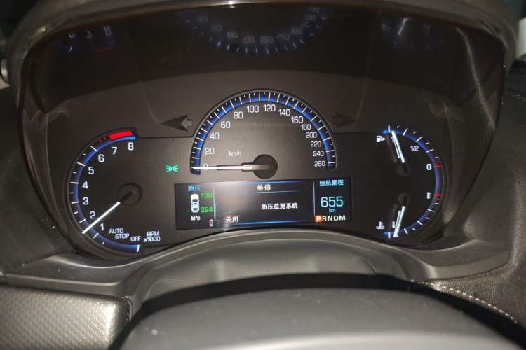 Used Cadillac ATS-L 2016 28T Premier Model Instrument Cluster