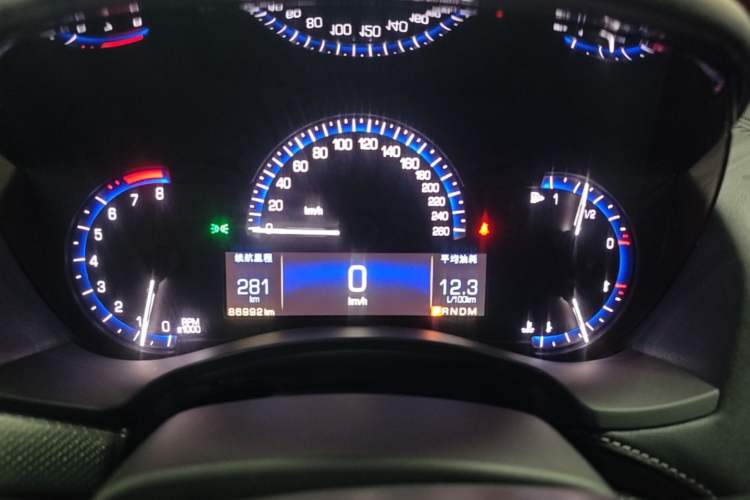 Used Cadillac ATS-L 2016 25T Comfort Model Instrument Cluster