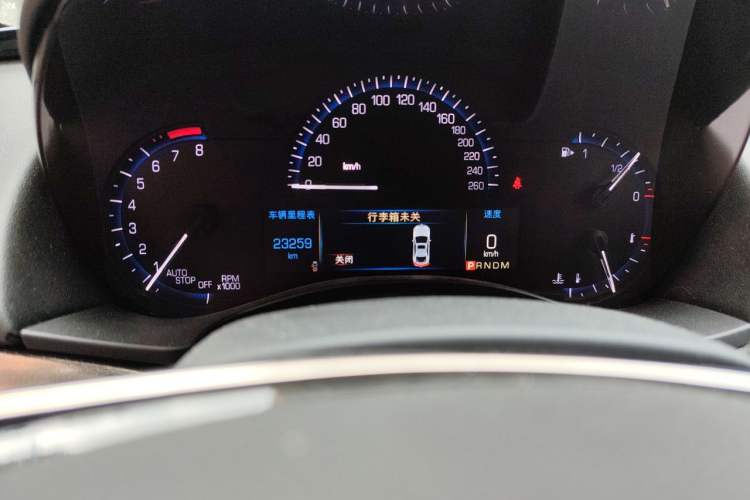 Used Cadillac ATS-L 2016 28T Tech Edition Odometer Close Up