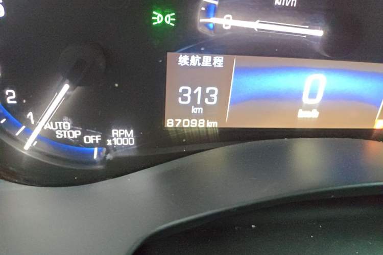 Used Cadillac ATS-L 2016 28T Tech Edition Odometer Close Up