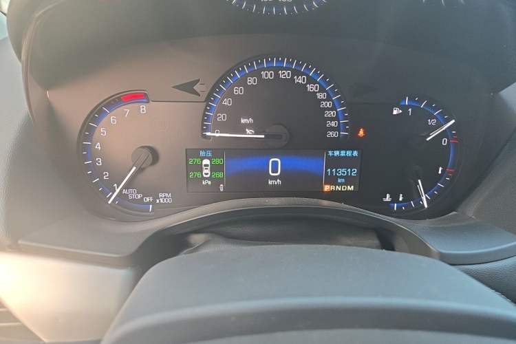 Used Cadillac ATS-L 2016 28T Fashion Edition Odometer Close Up