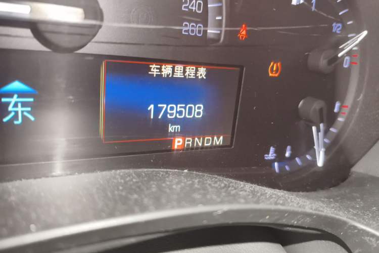 Used Cadillac ATS-L 2016 28T Tech Edition Odometer Close Up