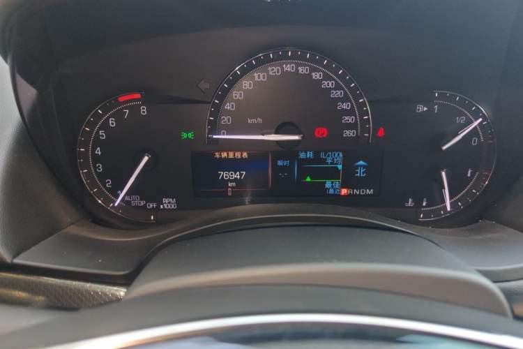 Used Cadillac ATS-L 2016 28T Tech Edition Odometer Close Up