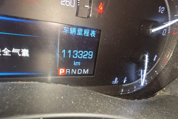Used Cadillac ATS-L 2016 28T Fashion Edition Odometer Close Up