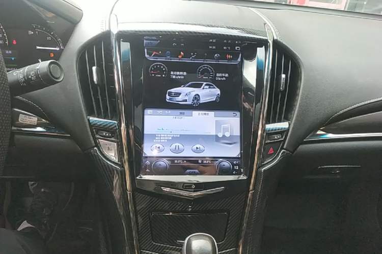 Used Cadillac ATS-L 2017 28T Tech Edition Audio And AC Panel