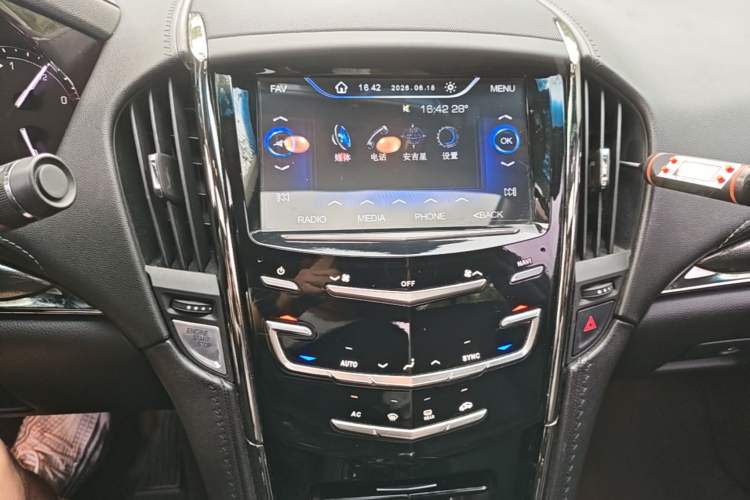 Used Cadillac ATS-L 2017 28T Tech Edition Audio And AC Panel
