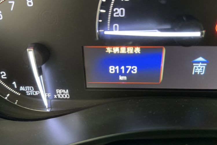 Used Cadillac ATS-L 2017 28T Tech Edition Odometer Close Up