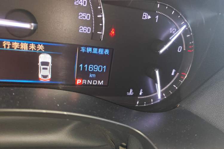 Used Cadillac ATS-L 2017 28T Fashion Edition Odometer Close Up
