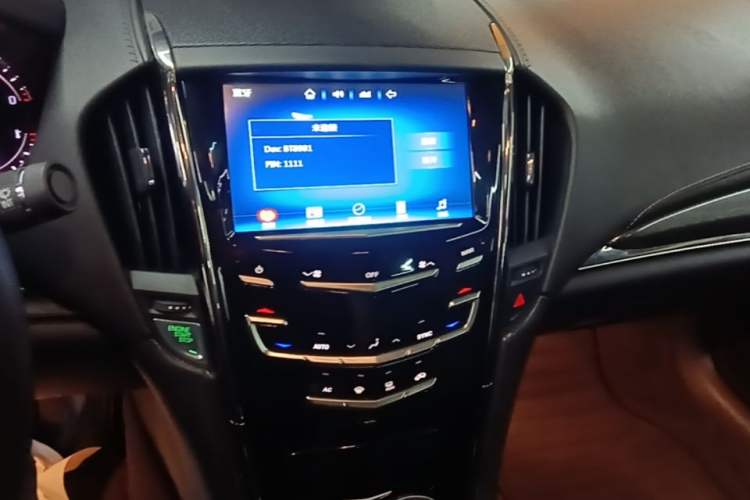 Used Cadillac ATS-L 2017 28T Tech Edition Audio And AC Panel
