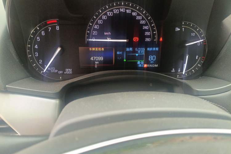 Used Cadillac ATS-L 2017 28T Fashion Edition Odometer Close Up