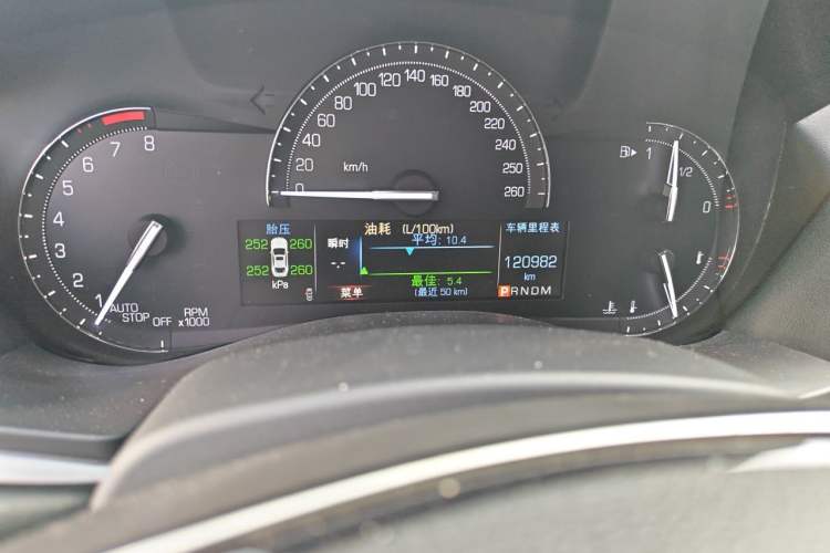 Used Cadillac ATS-L 2017 28T Fashion Edition Odometer Close Up