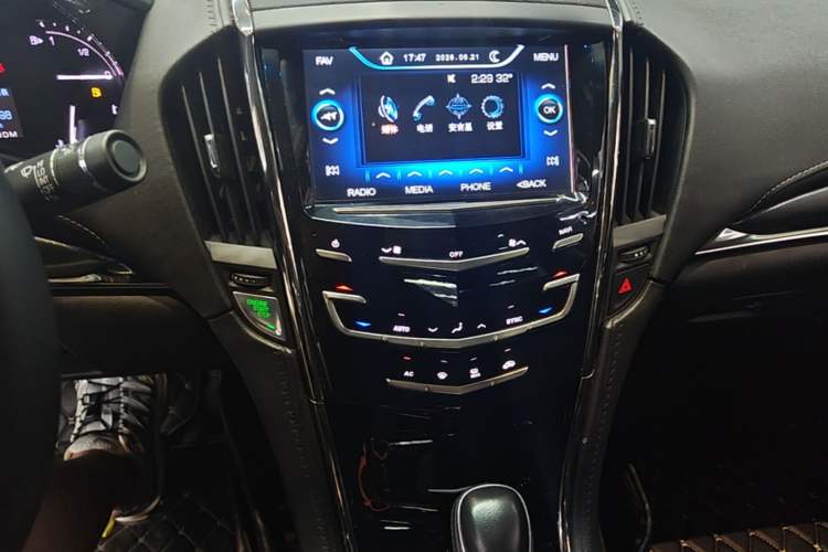 Used Cadillac ATS-L 2017 28T Tech Edition Audio And AC Panel