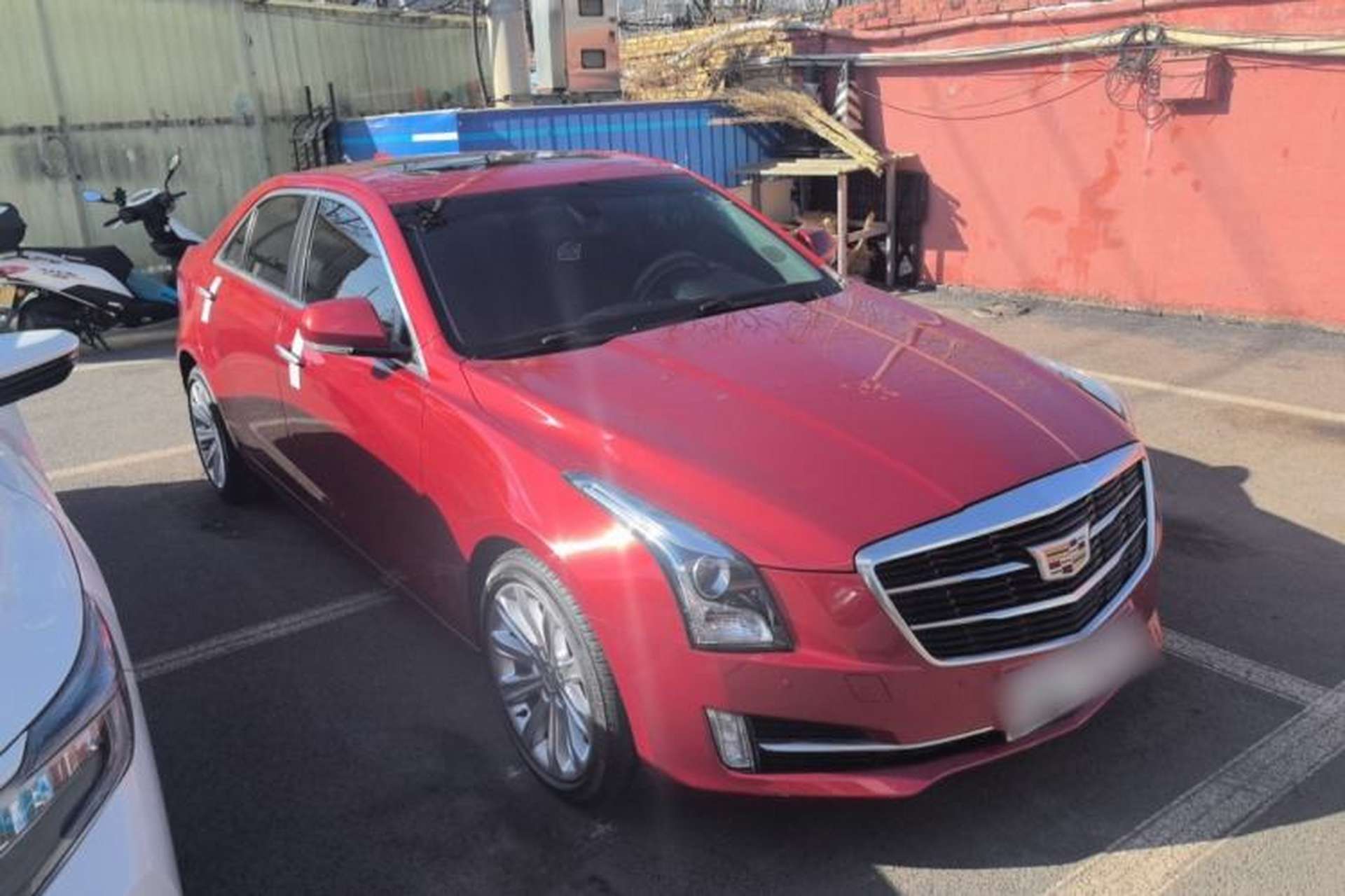 Used Cadillac ATS-L 2017 28T Tech Edition Front Right 45 Deg