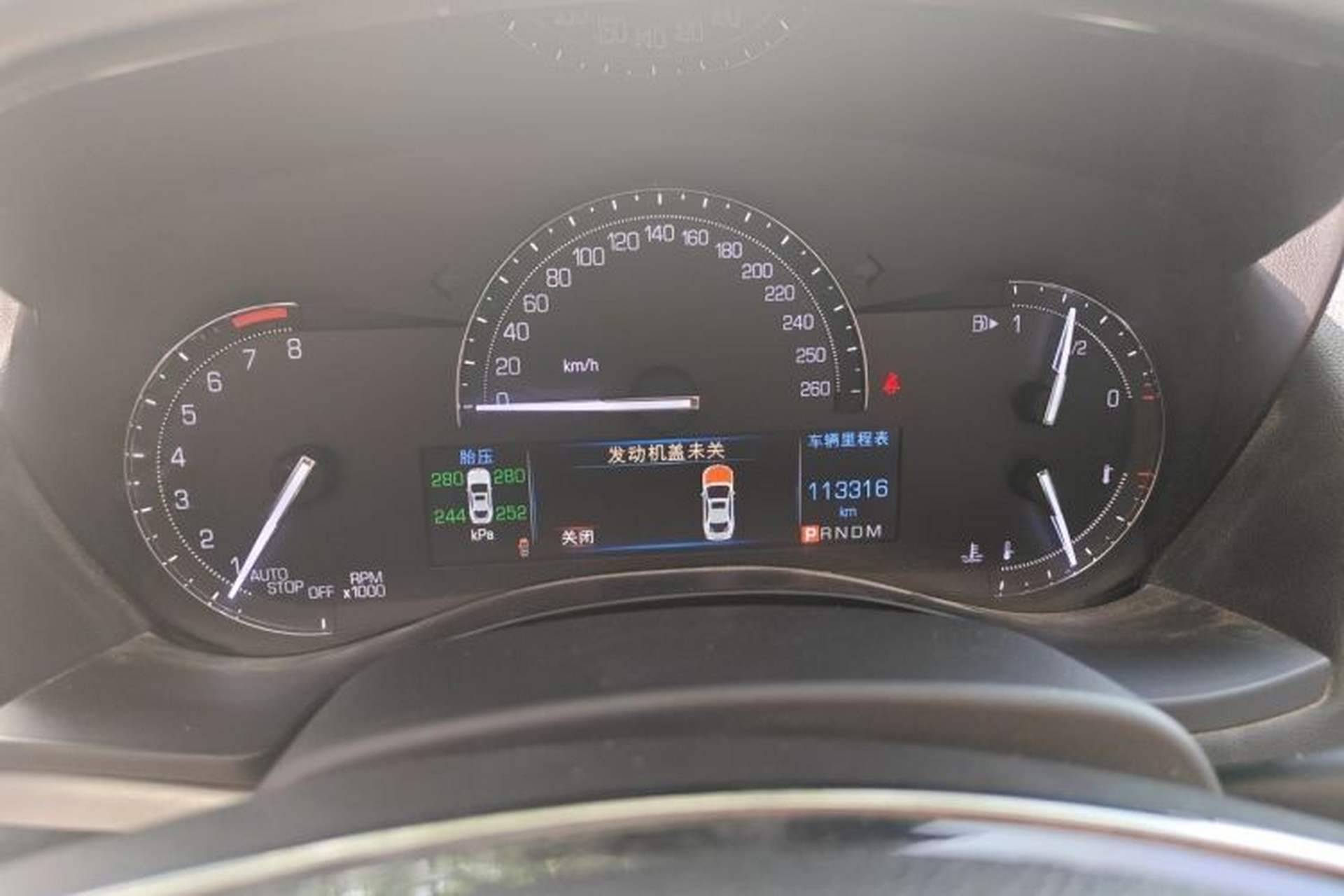 Used Cadillac ATS-L 2017 28T Fashion Edition Instrument Cluster