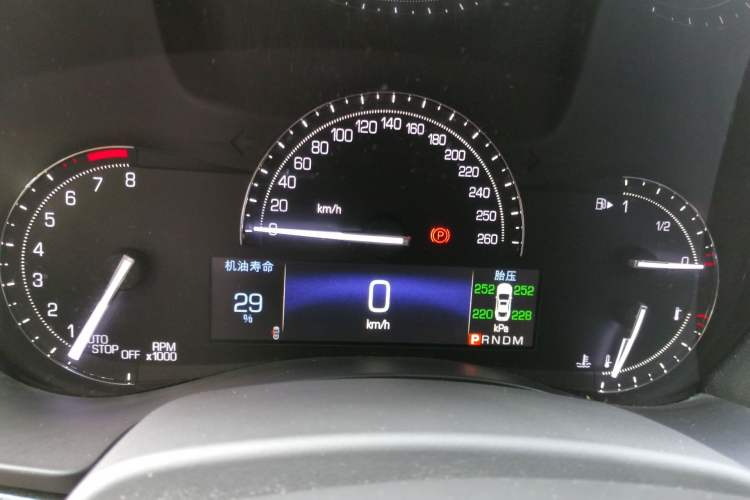 Used Cadillac ATS-L 2017 28T Tech Edition Instrument Cluster