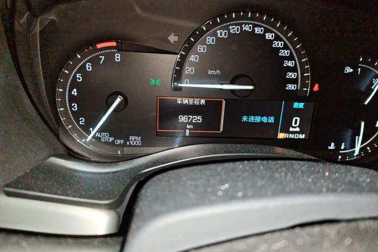 Used Cadillac ATS-L 2017 28T Fashion Edition Odometer Close Up