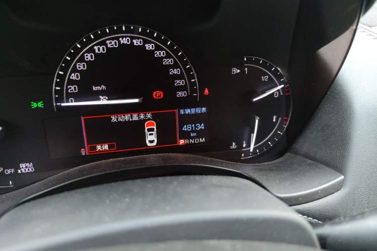 Used Cadillac ATS-L 2017 28T Fashion Edition Odometer Close Up