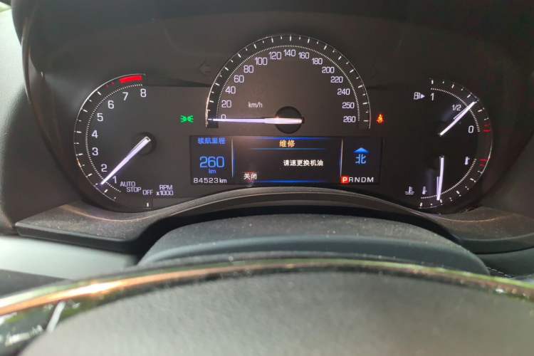 Used Cadillac ATS-L 2017 28T Fashion Edition Odometer Close Up