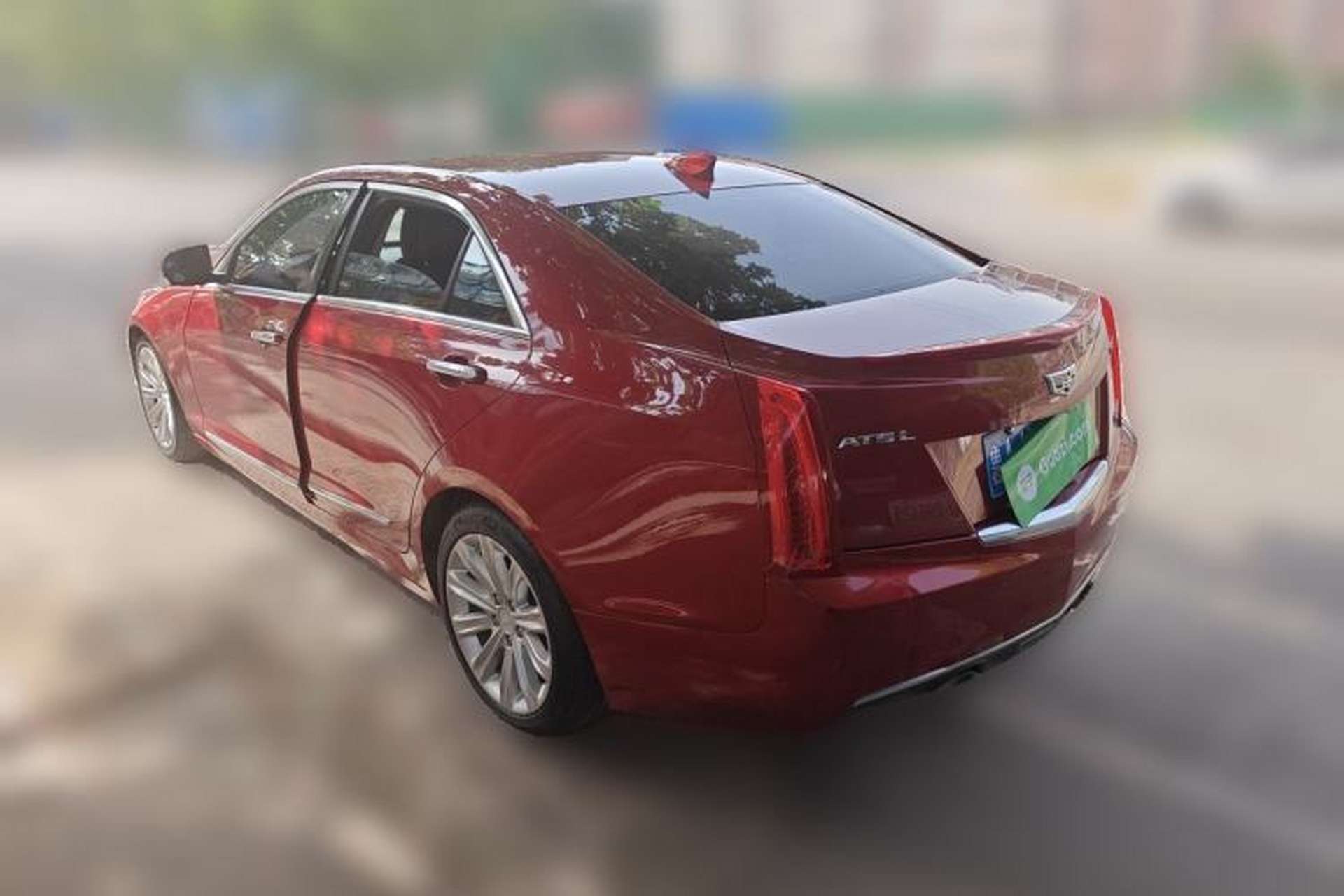 Used Cadillac ATS-L 2017 28T Fashion Edition Rear Left 45 Deg