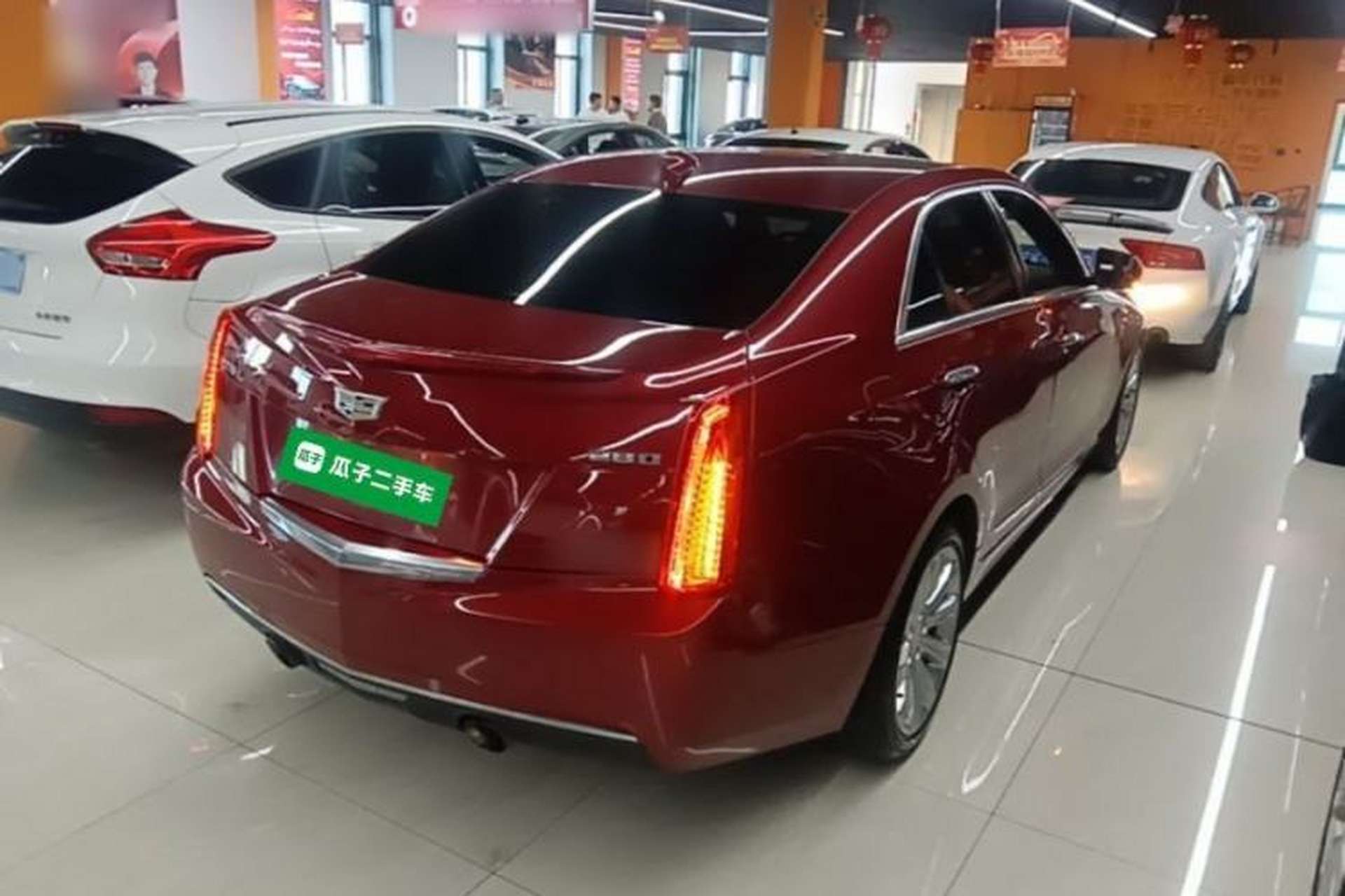 Used Cadillac ATS-L 2017 28T Fashion Edition Rear Right 45 Deg